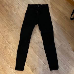Skinny black jeans never worn